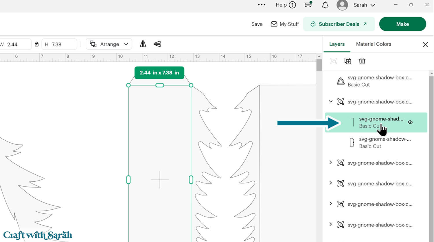 Gnome shadow box part 5