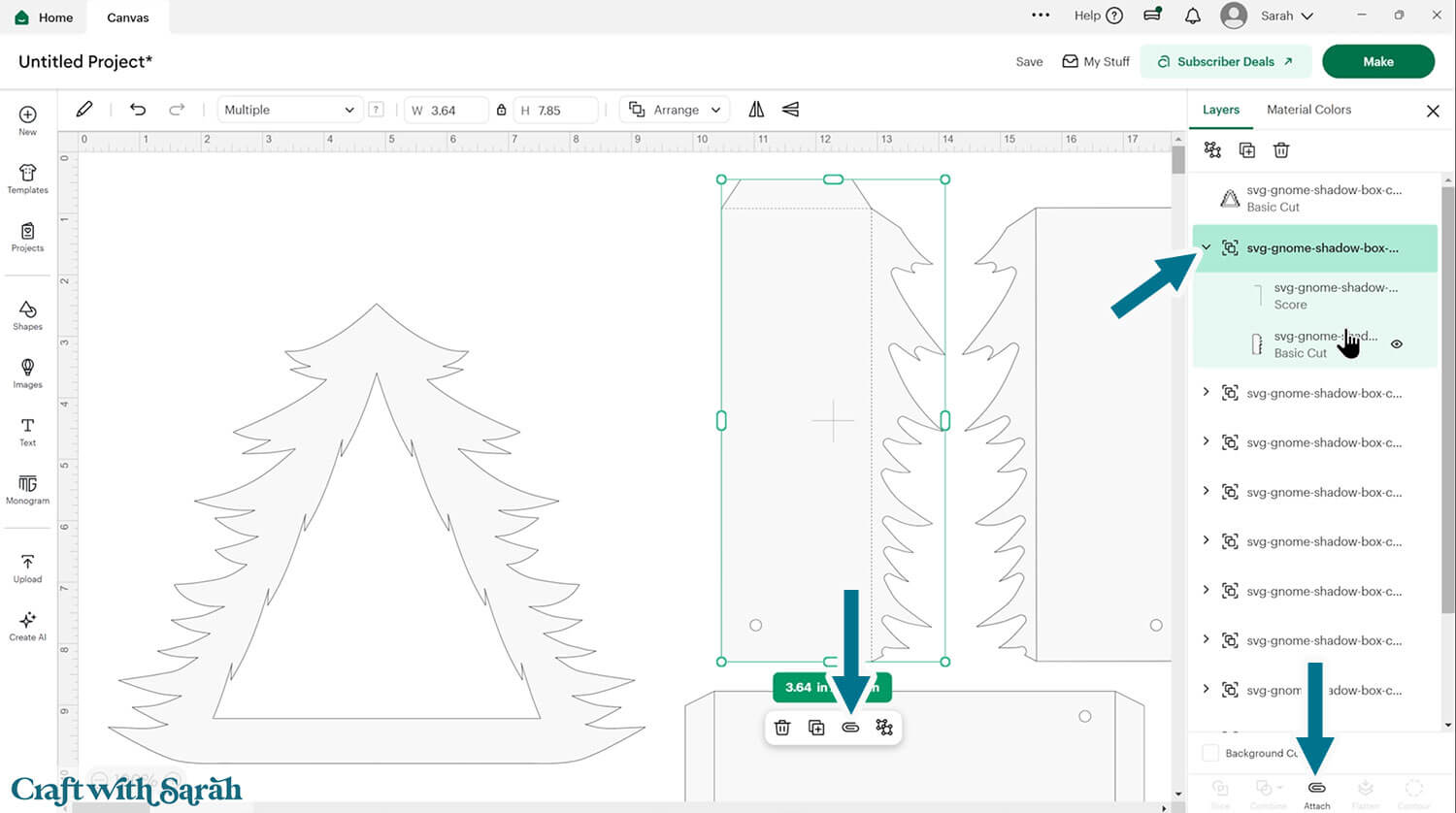 Gnome shadow box part 7