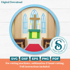 Inside a Church SVG