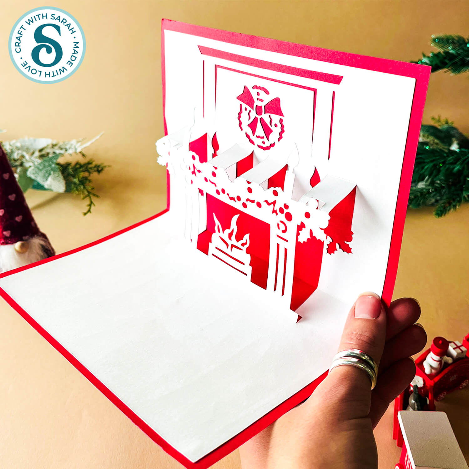 Kirigami card template