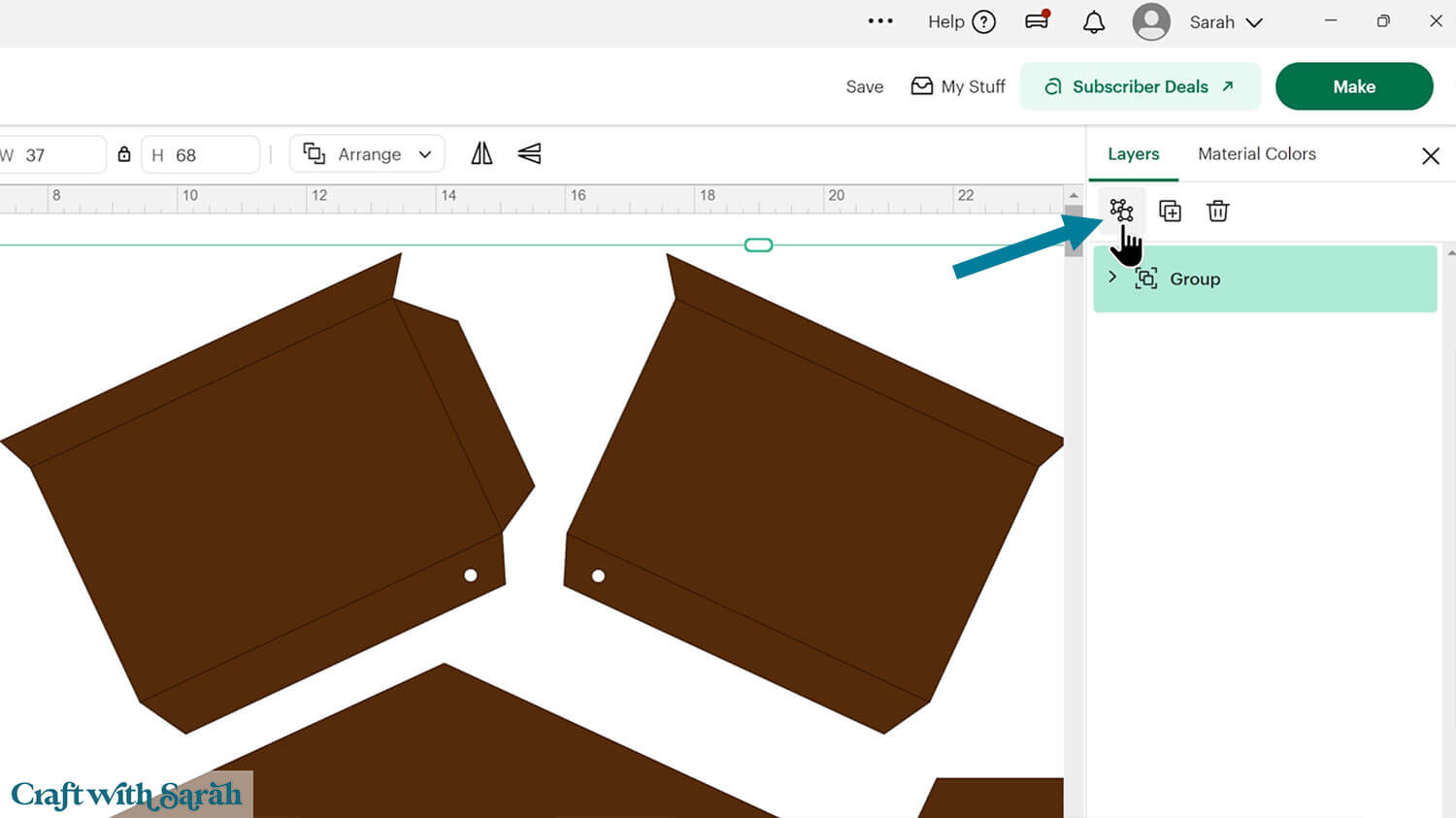 Nativity craft step 02