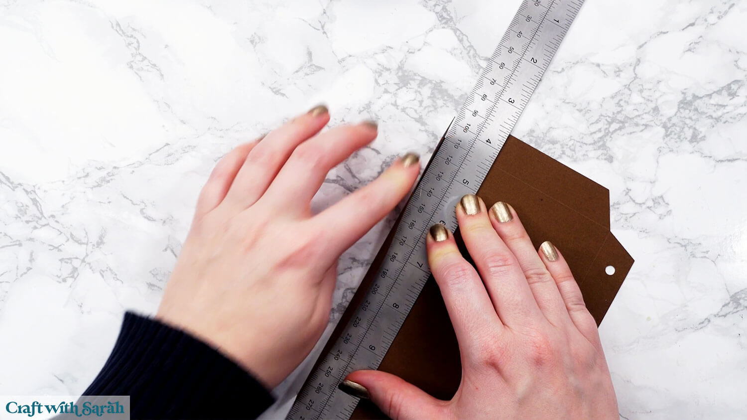 Nativity craft step 22