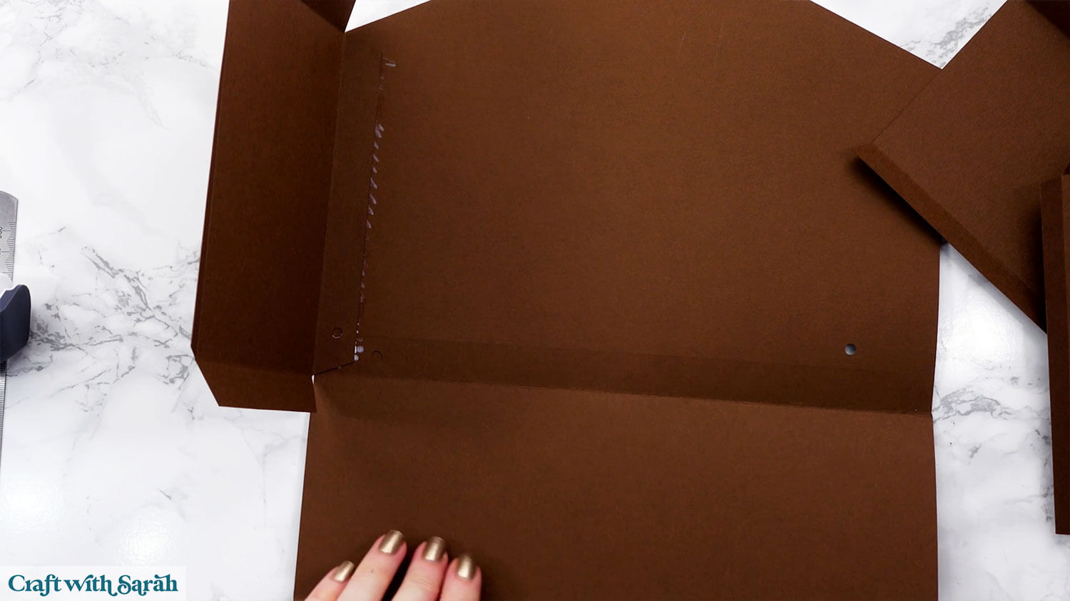 Nativity craft step 25