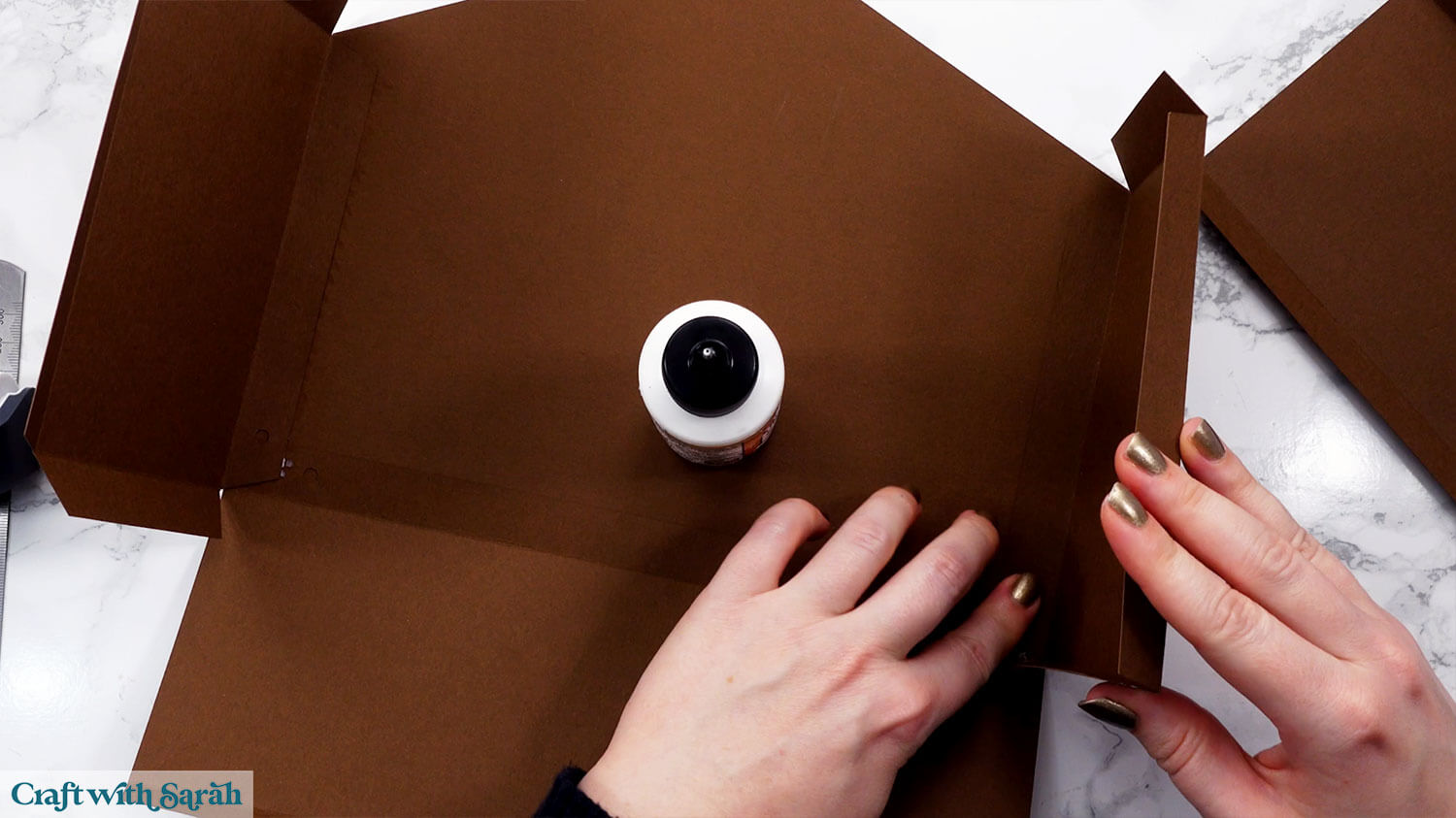 Nativity craft step 26