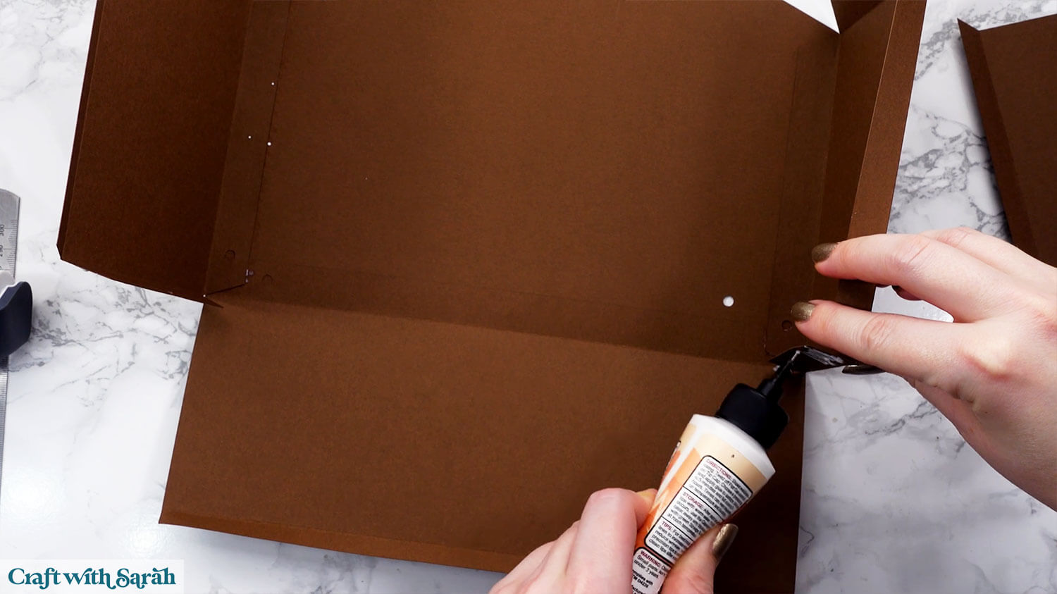 Nativity craft step 27