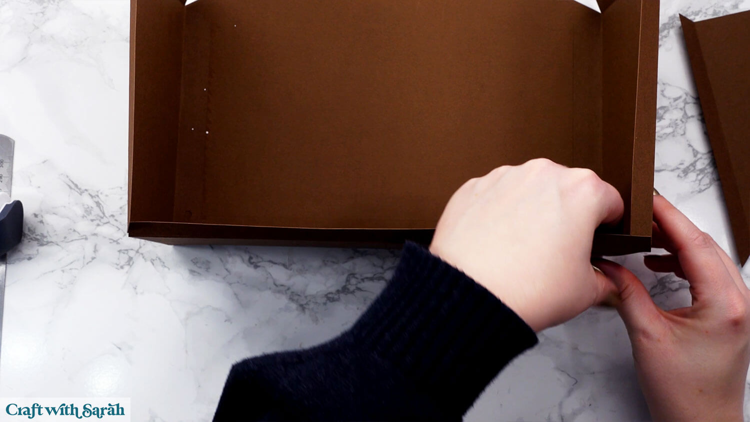 Nativity craft step 28