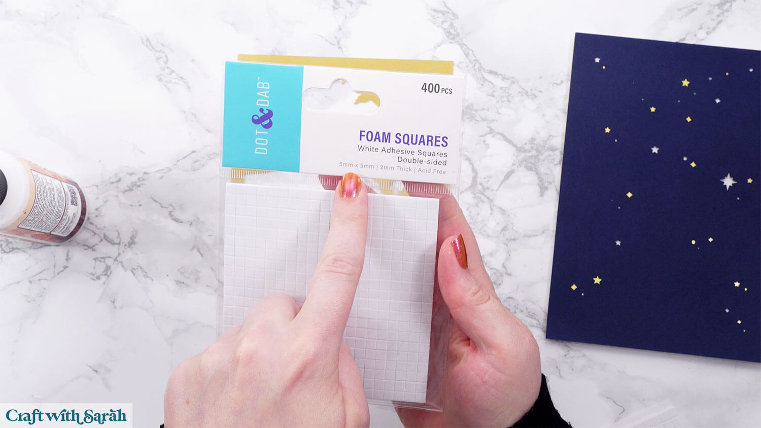 Nativity card step 9