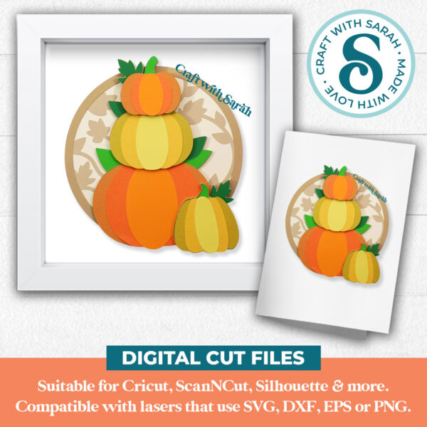 Pile of Pumpkins SVG - Image 2