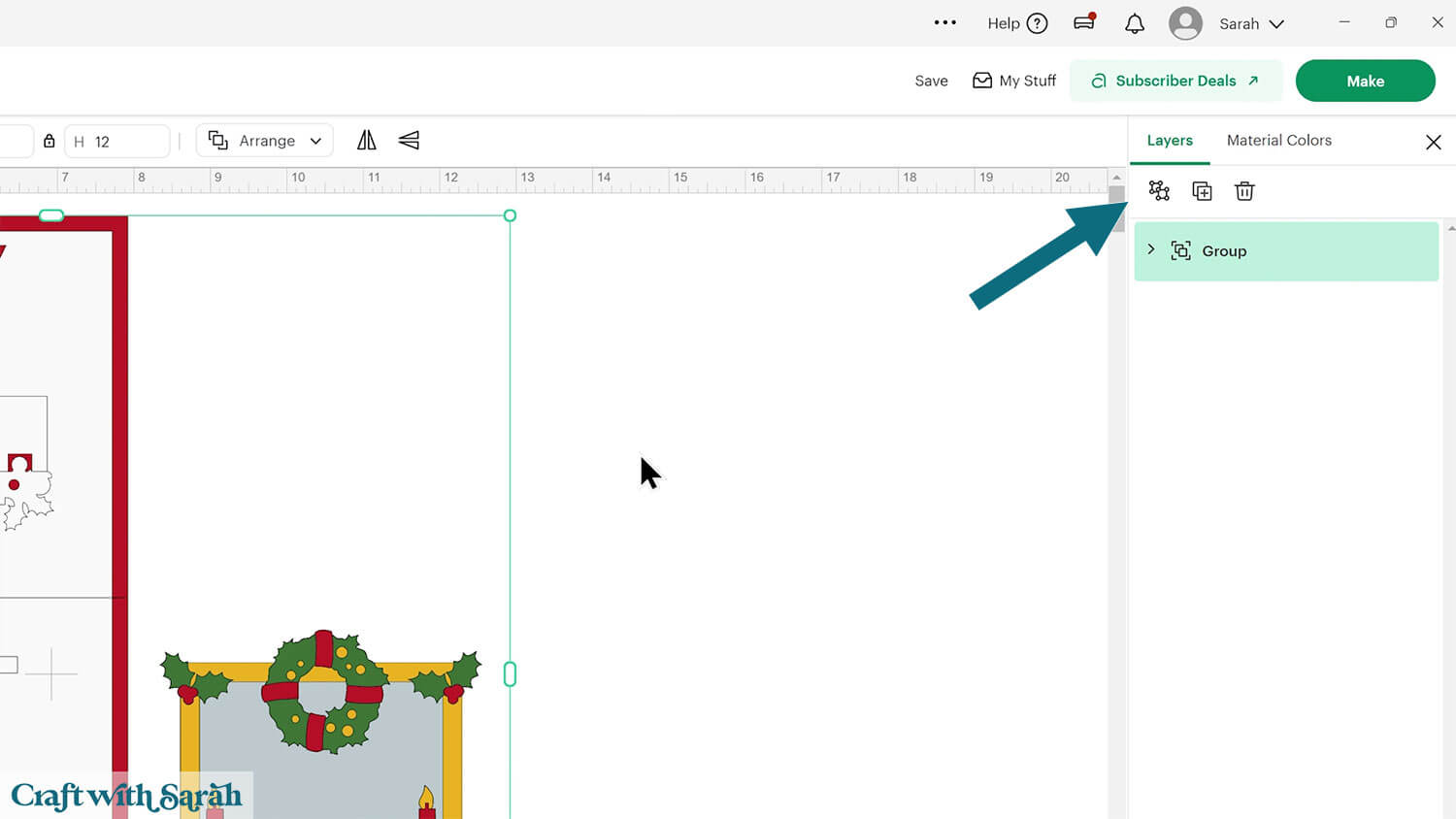 Kirigami card part 2