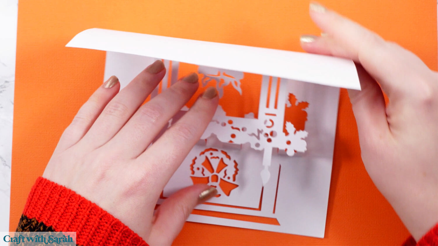 Kirigami card part 12