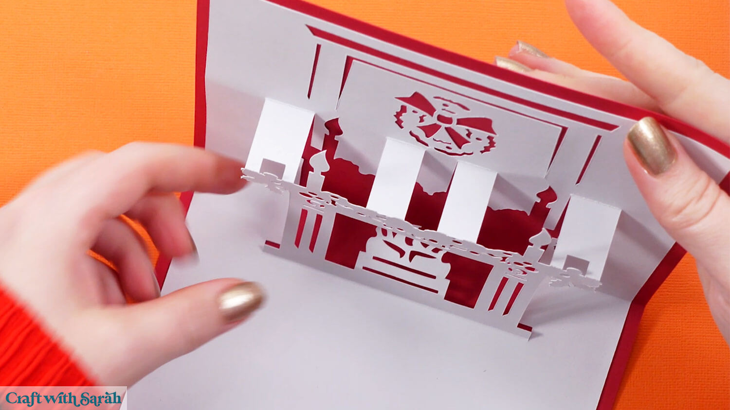 Kirigami card part 15