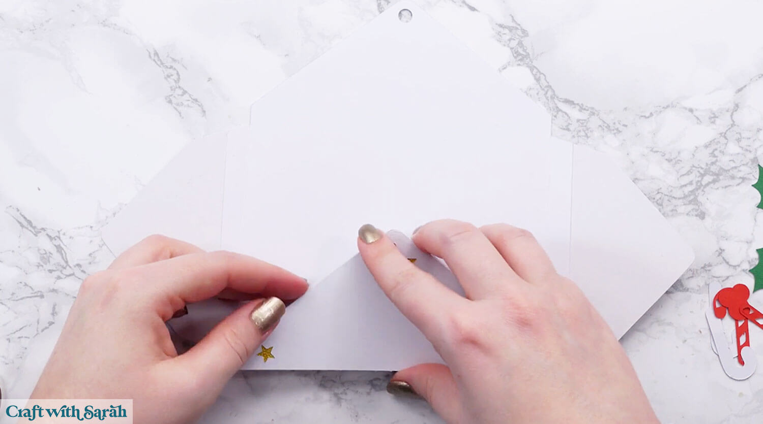 Santa letter step 17