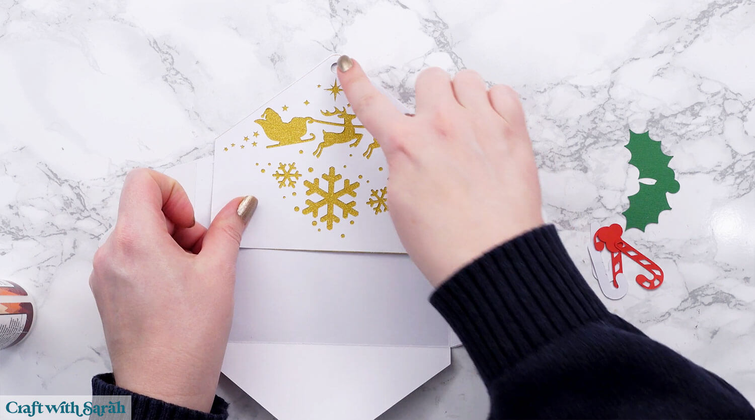 Santa letter step 18