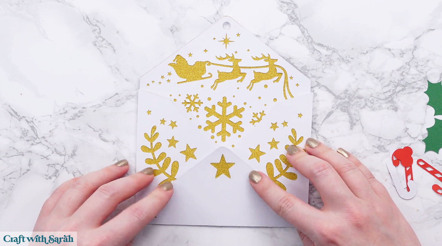 Santa letter step 19