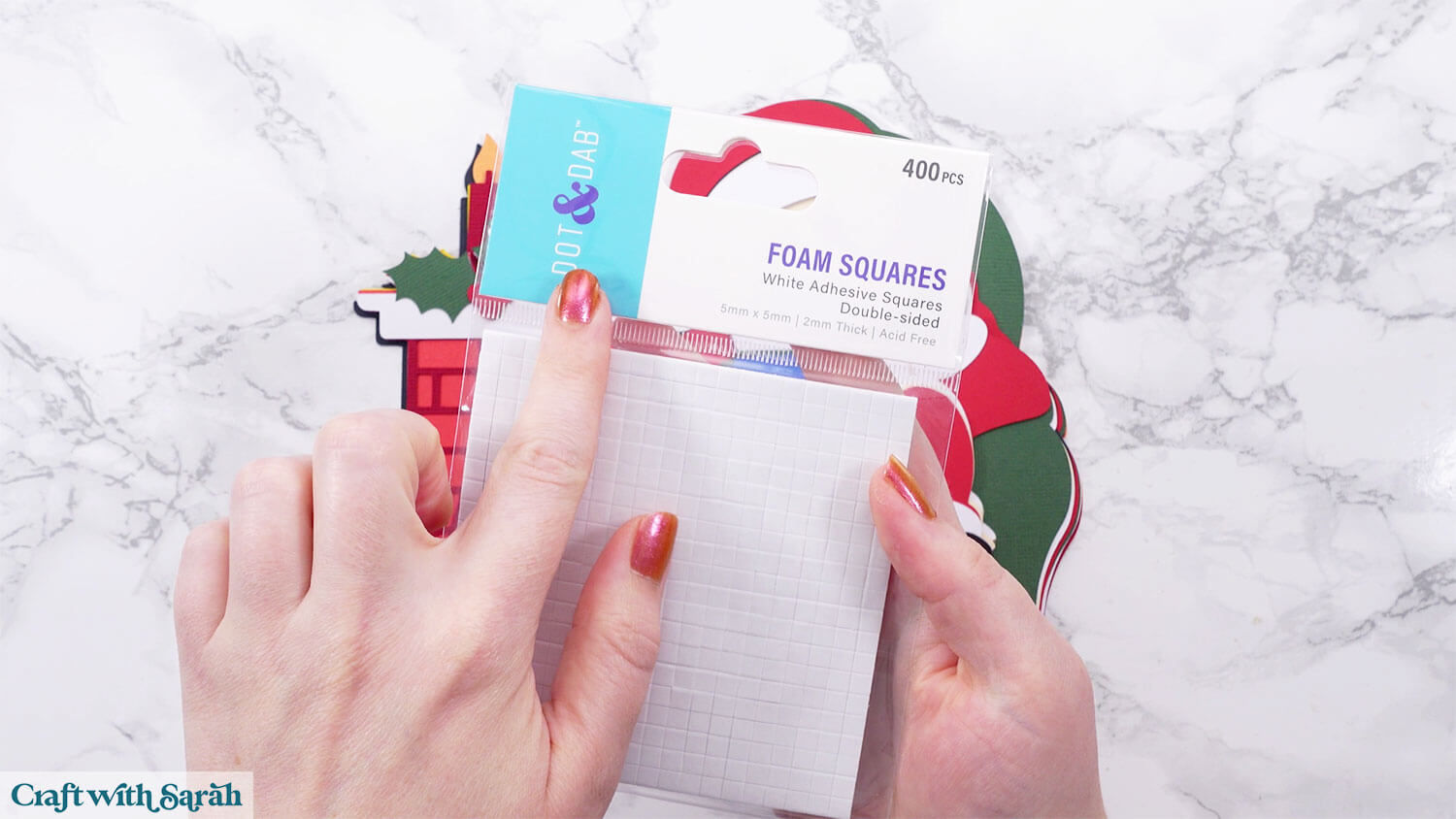 Santa Claus craft part 5