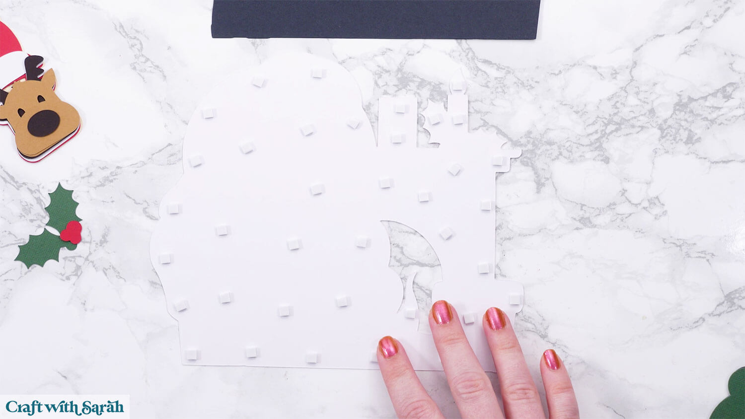 Santa Claus craft part 6