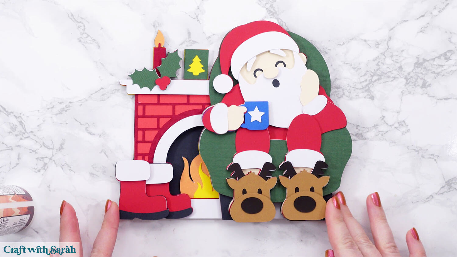 Santa Claus craft part 7