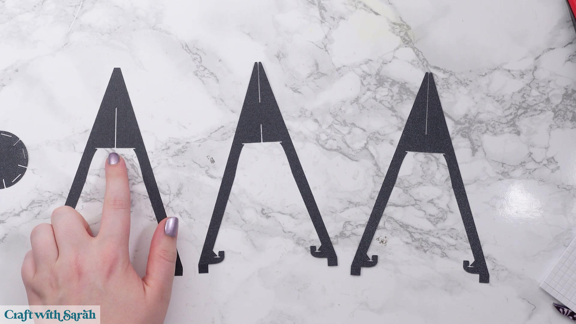 DIY witch hat step 10