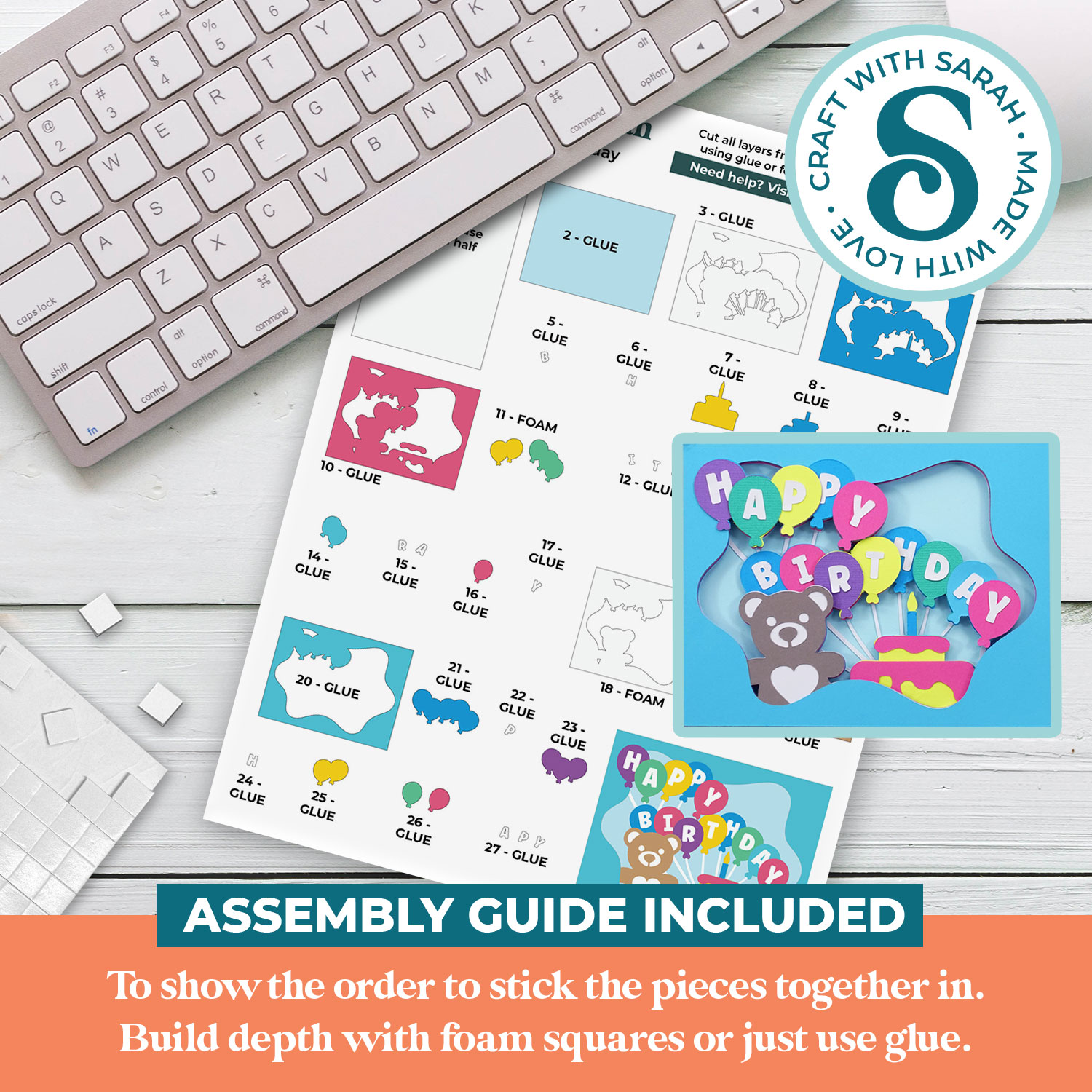 Baby's Birthday A2 Card - Image 2