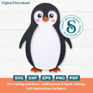Penguin SVG (Cute Animal Series)