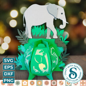 Elephant Base Lantern