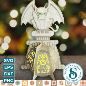 Halloween Gargoyle Base Lantern