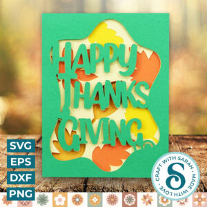 Happy Thanksgiving A2 Card