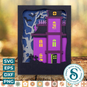 Haunted House A2 Card
