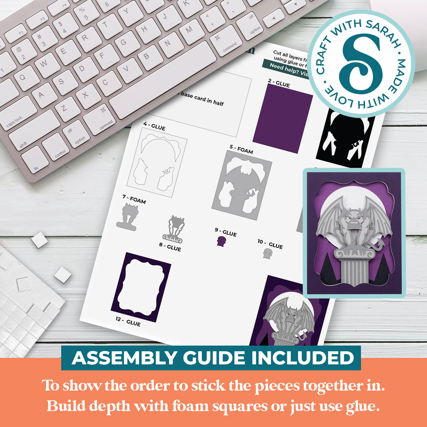 Gargoyle A2 Card - Image 2