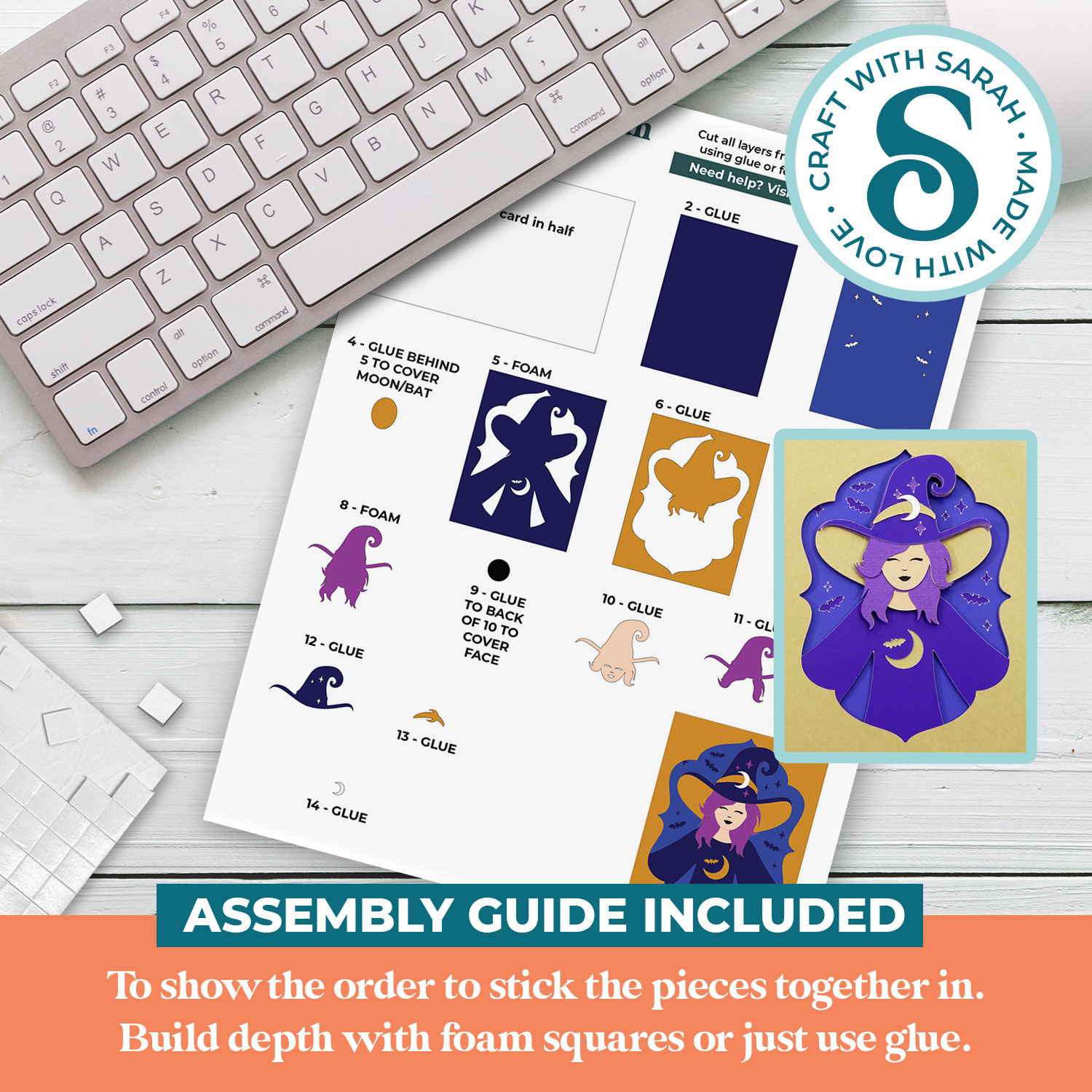 Mystic Witch A2 Card - Image 2