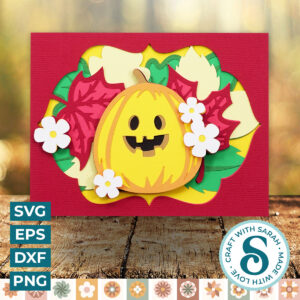 Halloween Pumpkin A2 Card