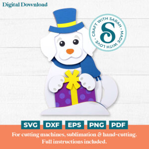 Snow Dog SVG
