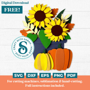 Thanksgiving Flower Pot