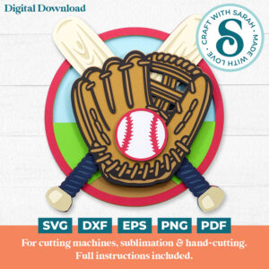 Baseball Glove SVG