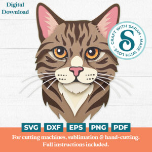 Cat Face SVG