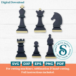 Chess Pieces SVG