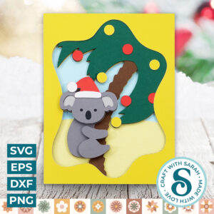 Christmas Koala A2 Card