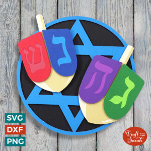 Hanukkah Dreidel SVG