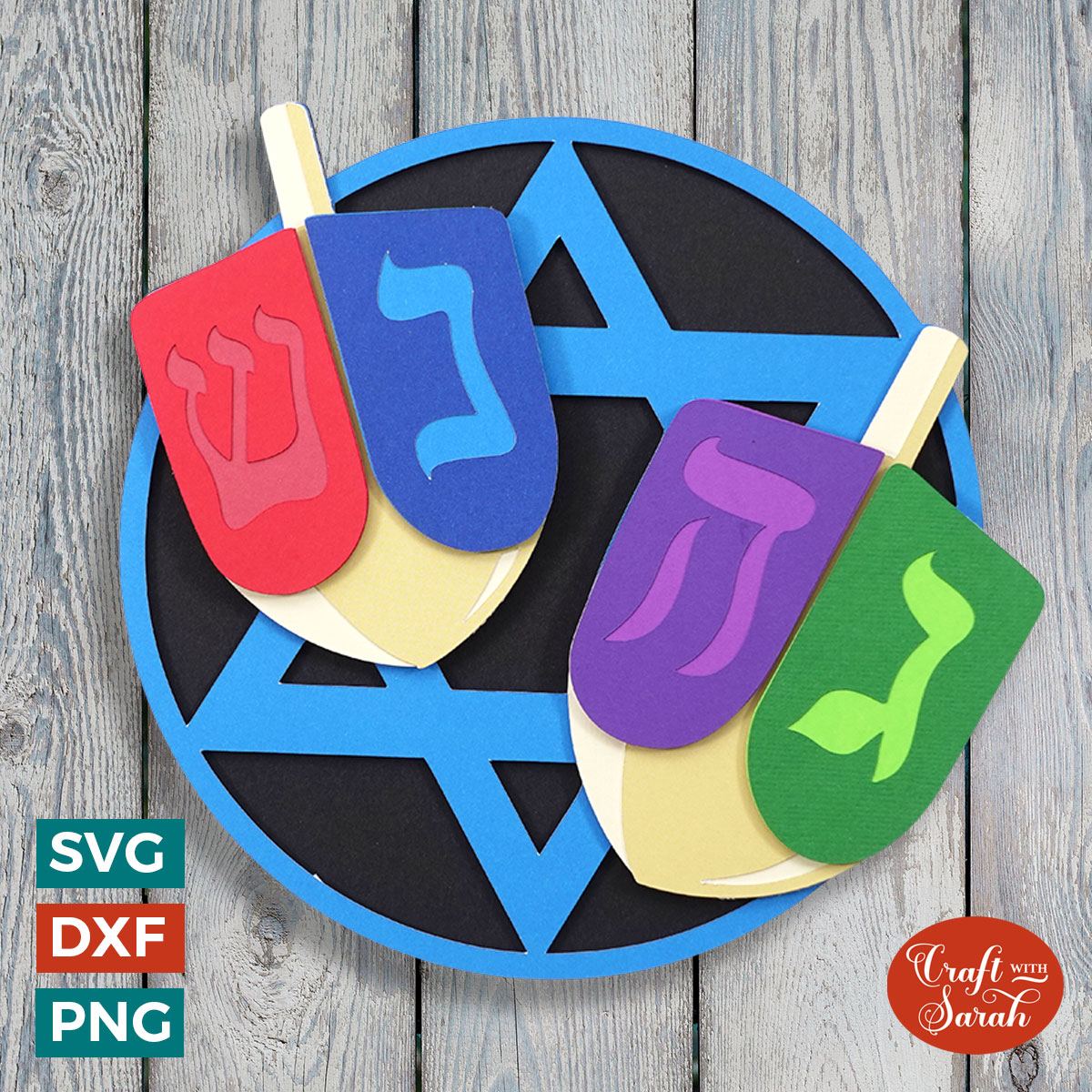 Hanukkah Dreidel SVG