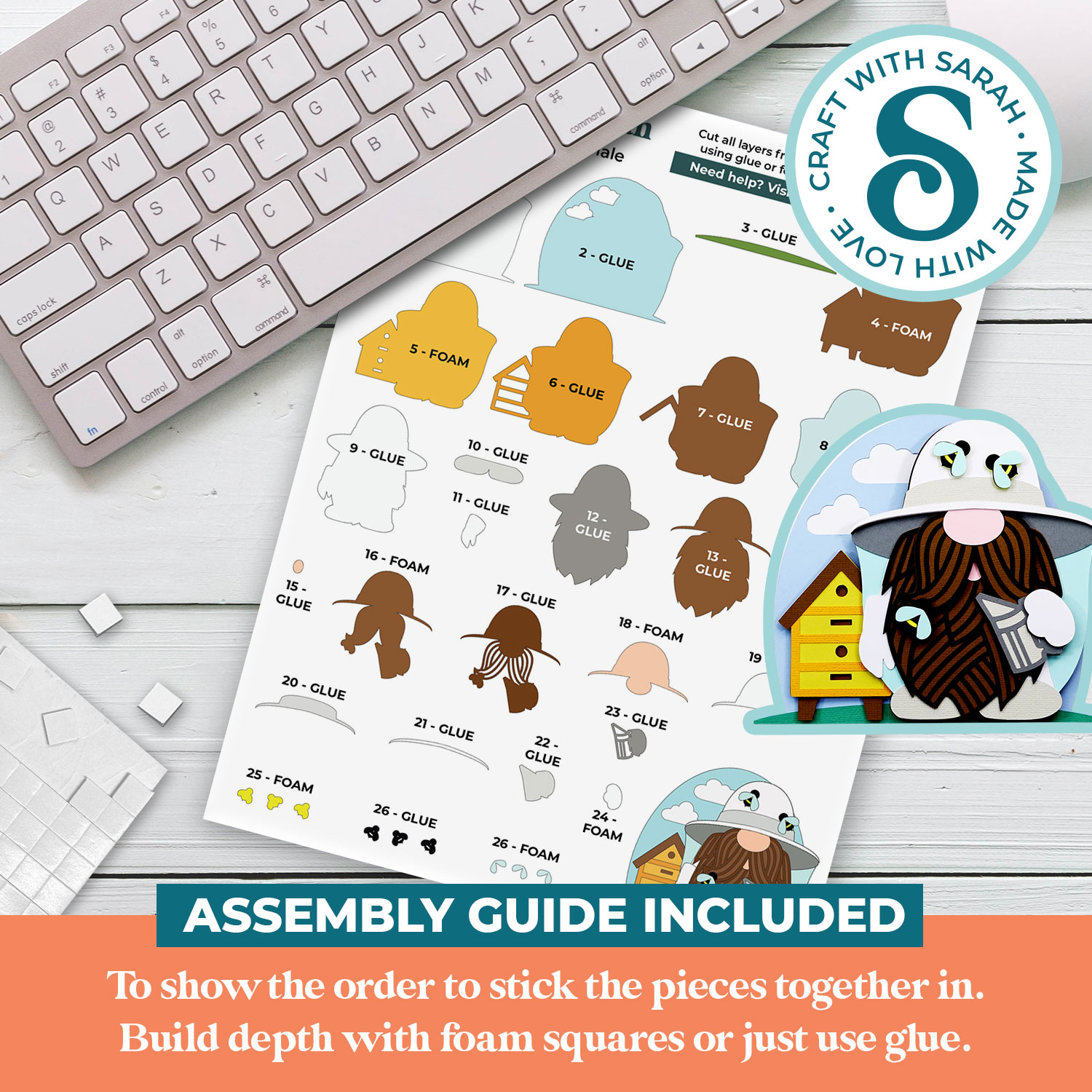 Beekeeper Gnome SVGs - Image 3