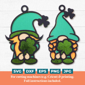 St Patrick's Day Gnome Decorations