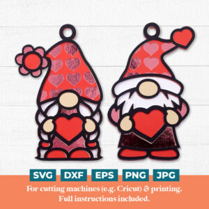 Valentine's Day Gnome Decorations