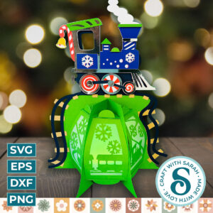 Christmas Train Lantern