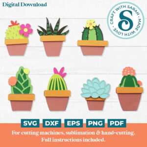Tiny Succulent SVGs
