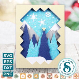 Winter Trees A2 Card