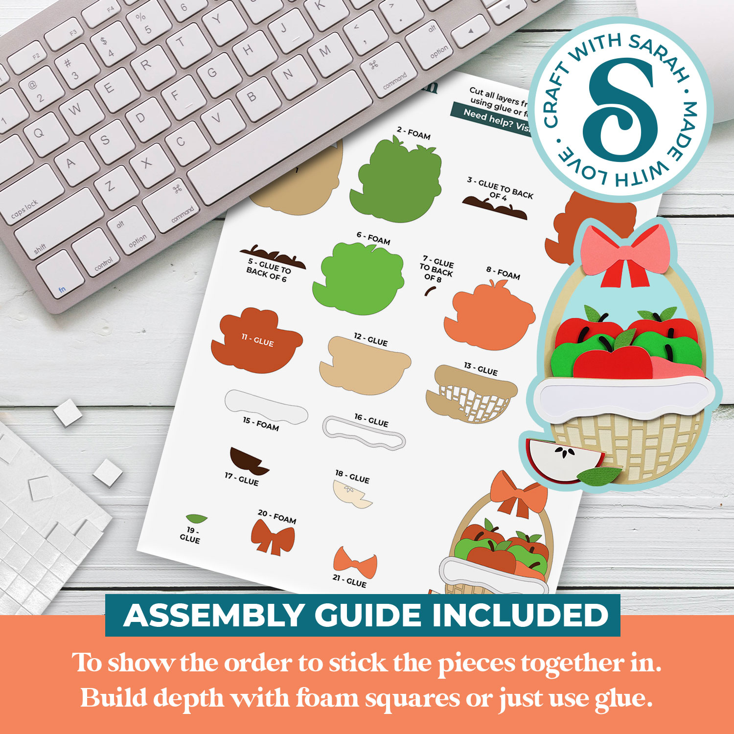 Apple Basket SVG - Image 3