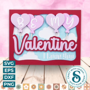 Be My Valentine A2 Card