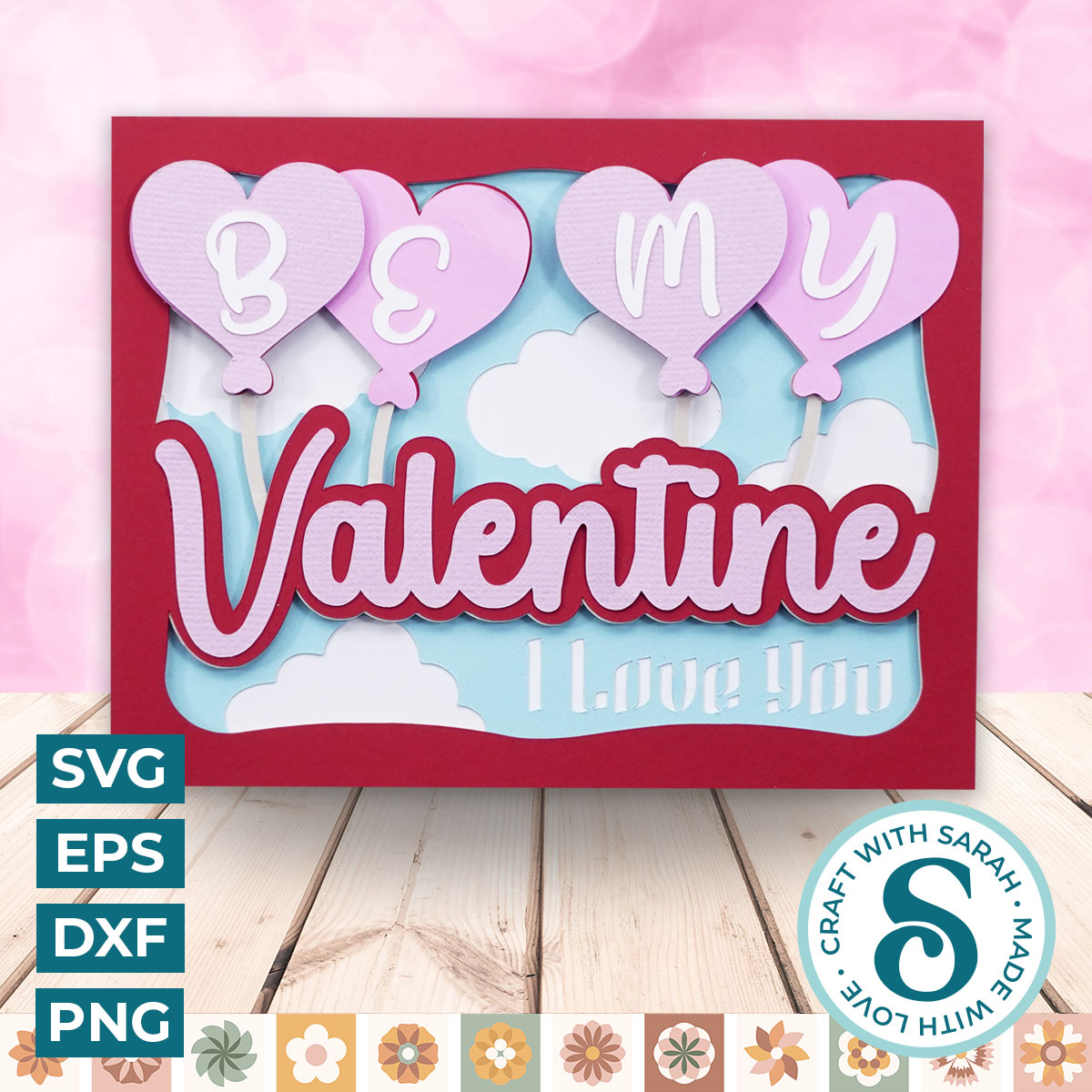 Be My Valentine A2 Card