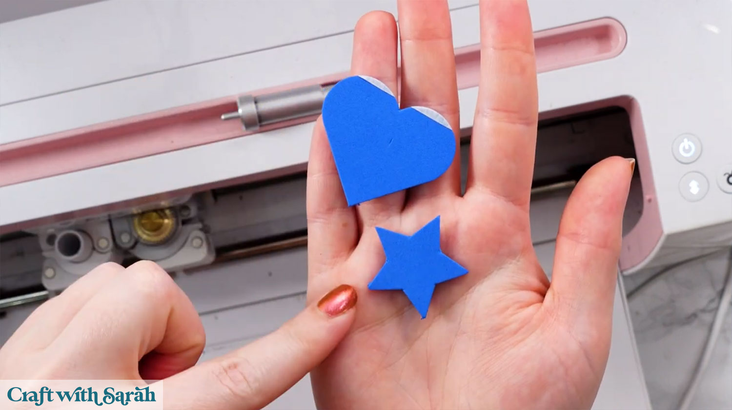 Smooth edges with the knife blade