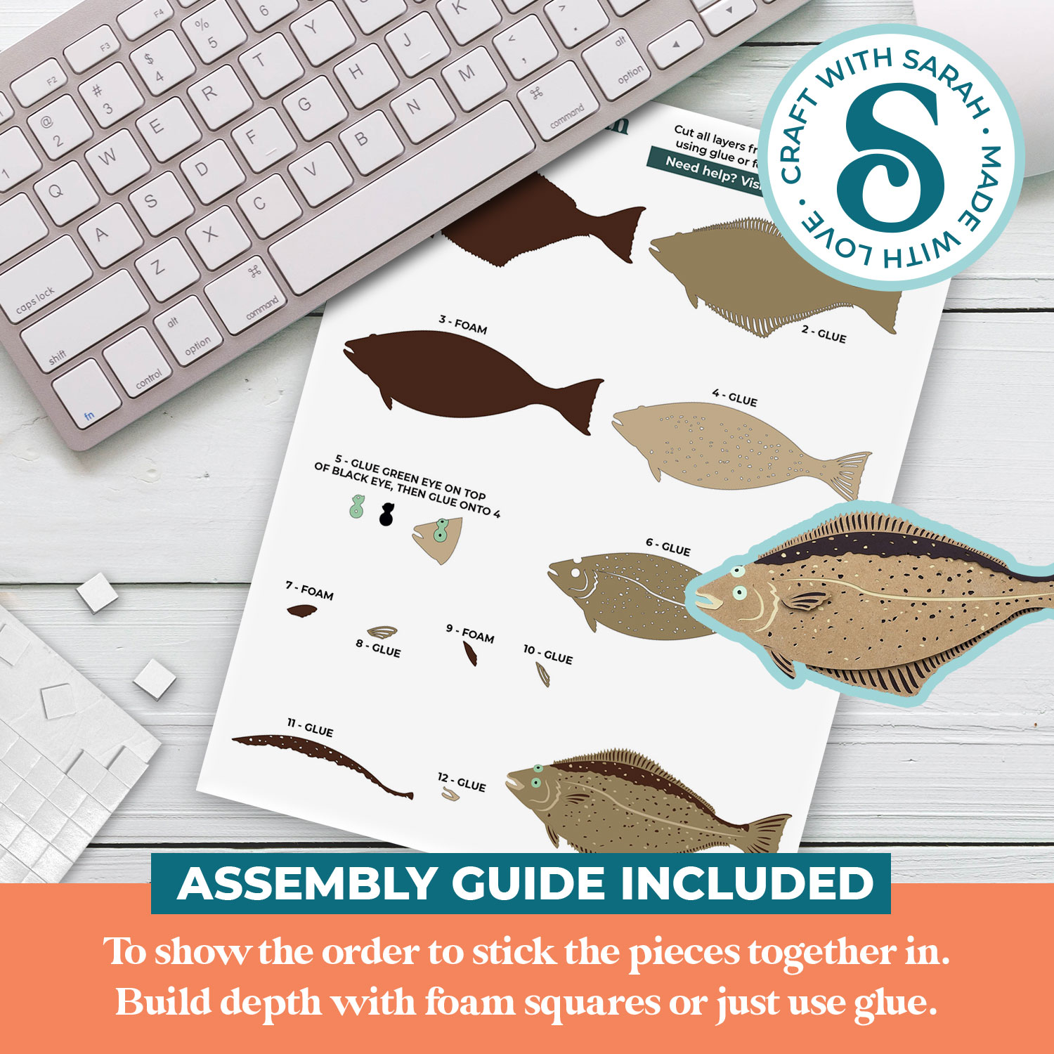 Halibut Fish SVG - Image 3